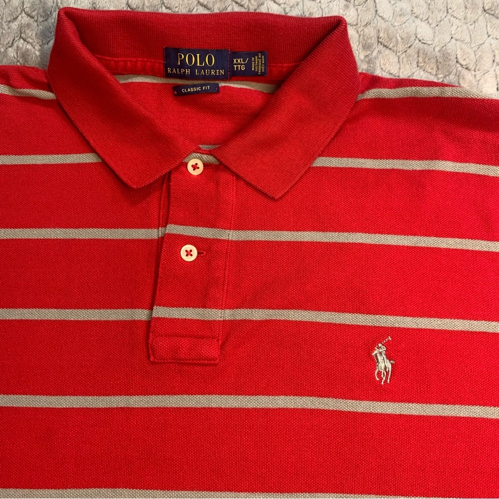 Ralph Lauren Classic Red Polo Shirt